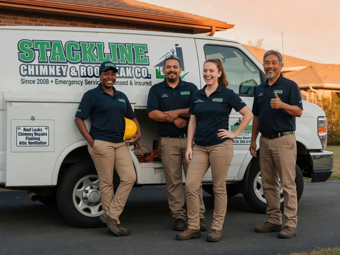 Chimney flashing repair company in Greenwood, WI